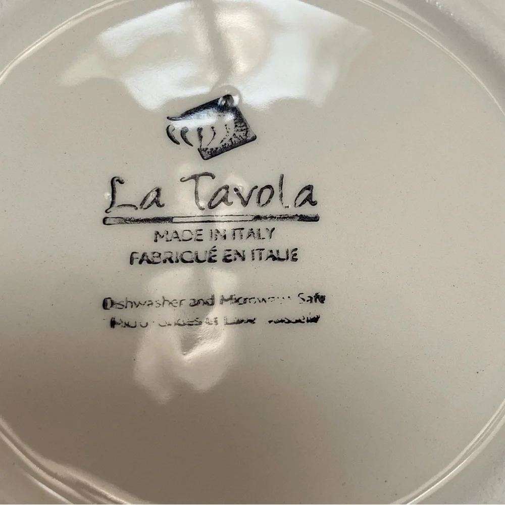 la tavola hand painted